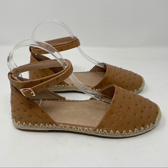 Maiden Lanen Geneva Ankle Wrap Espadrille Flats - Picture 4 of 13
